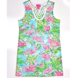 Lilly Pulitzer mini Harper shift dress in multi floridita size large (8-10) NWT